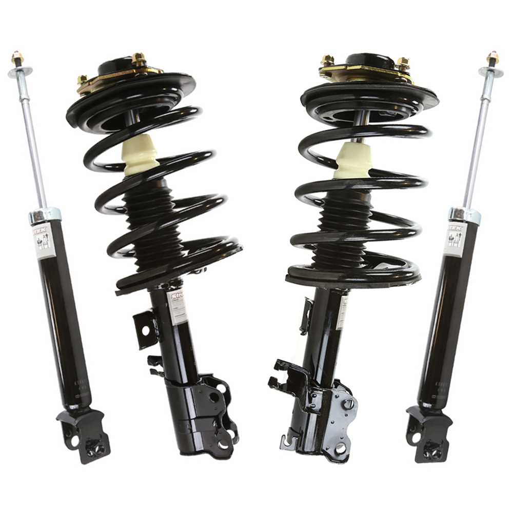 Auto Shack CST100398KS6602PR Front Strut Assembly Rear Shock Absorber