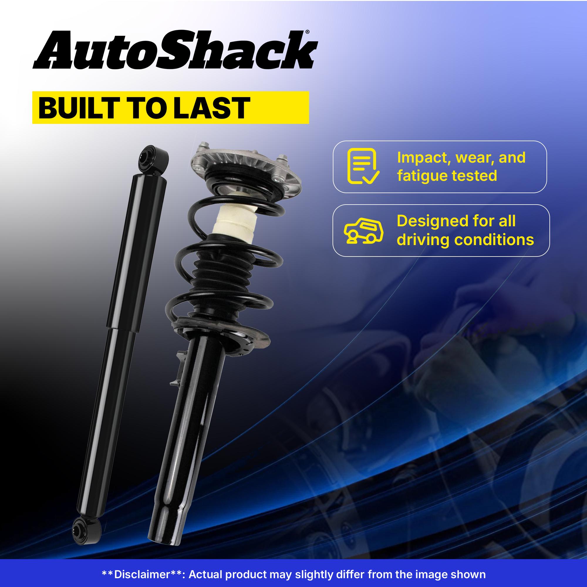 Auto Shack CST100398KS6602PR Front Strut Assembly Rear Shock Absorber