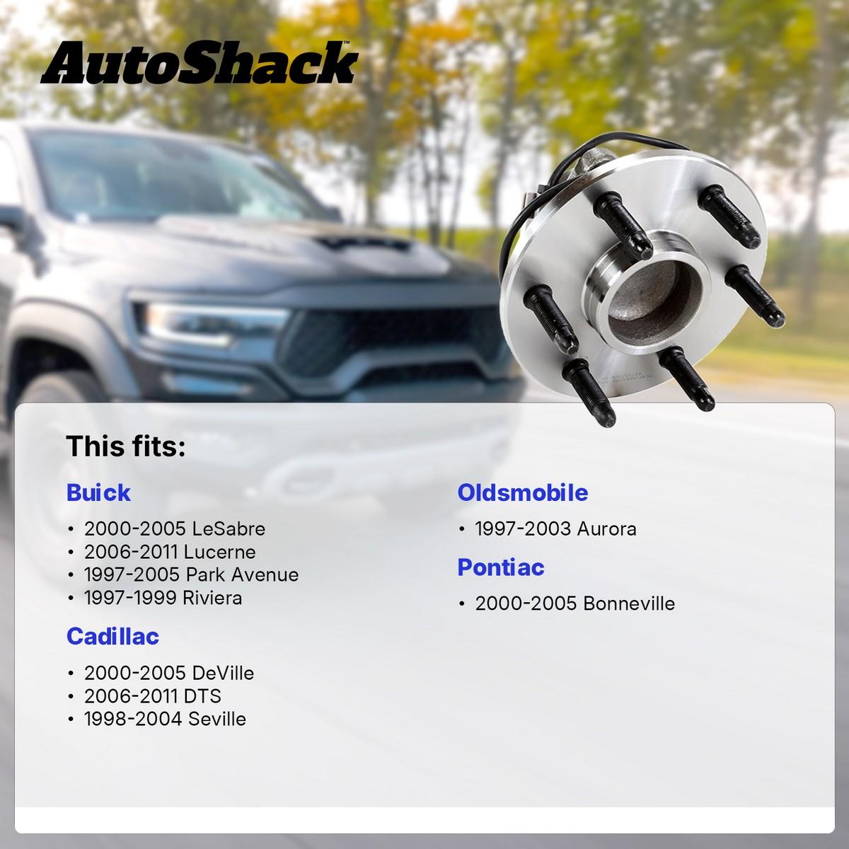 4pc Set Front and Rear Wheel Hub Bearing Assembly for 20062010 Buick