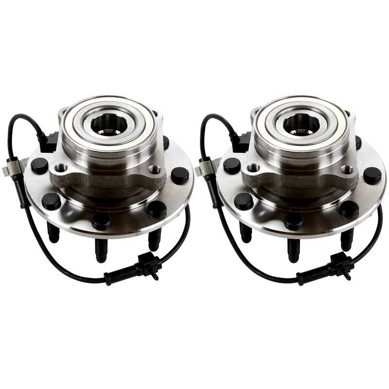 Front Hub Assembly Pair for 20012005 2006 GMC Sierra Silverado 1500 2500 HD eBay