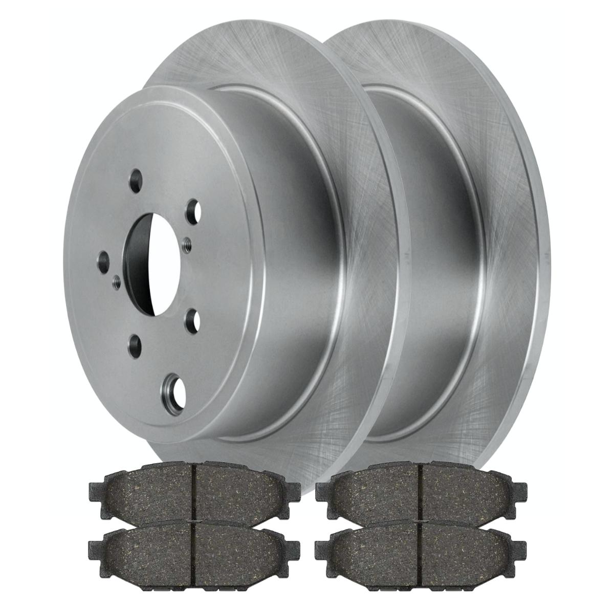 Rear Rotors Performance Pads for 2010-2014 Subaru Outback ...