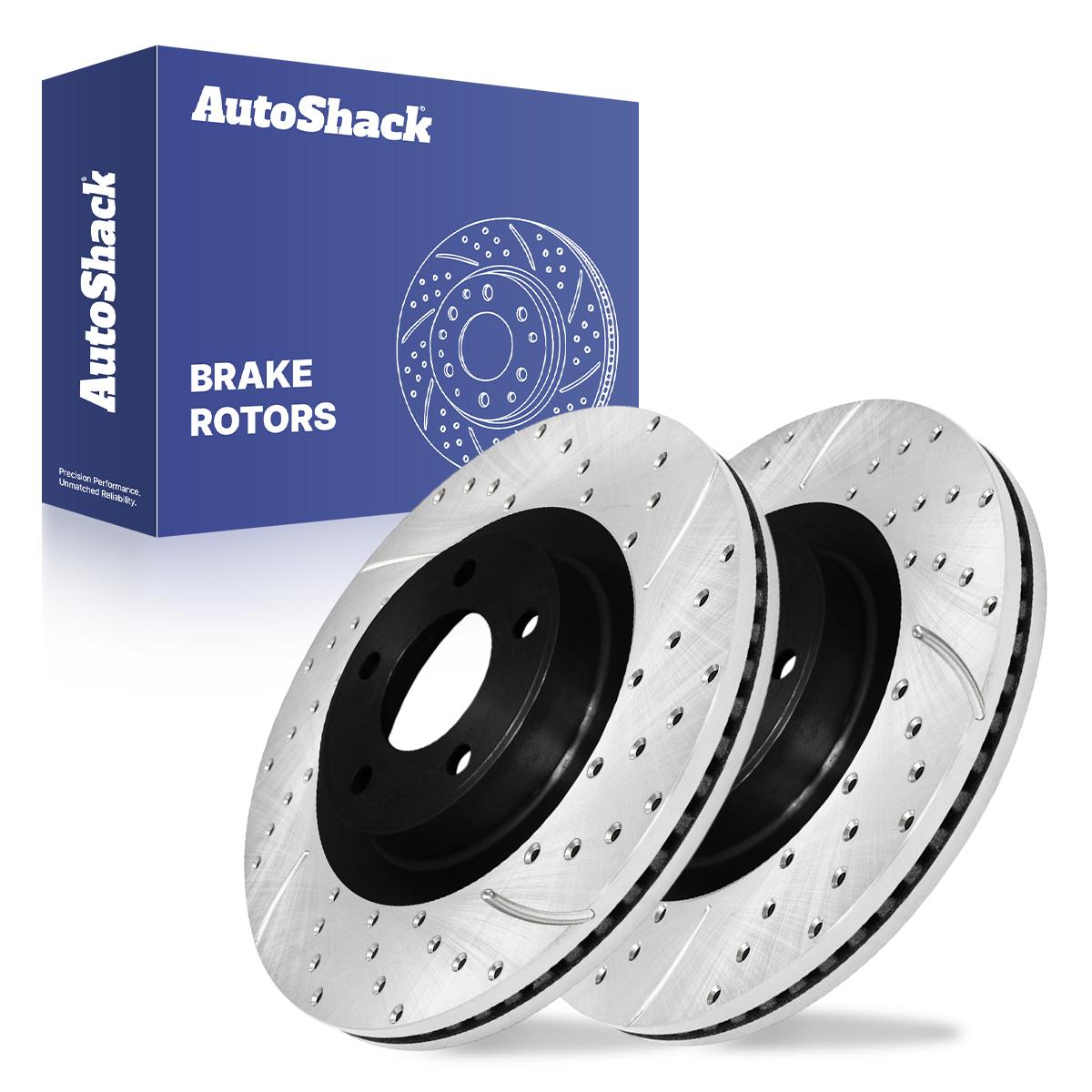 Auto Shack PR64156LR Front Performance Brake Rotor Pair eBay