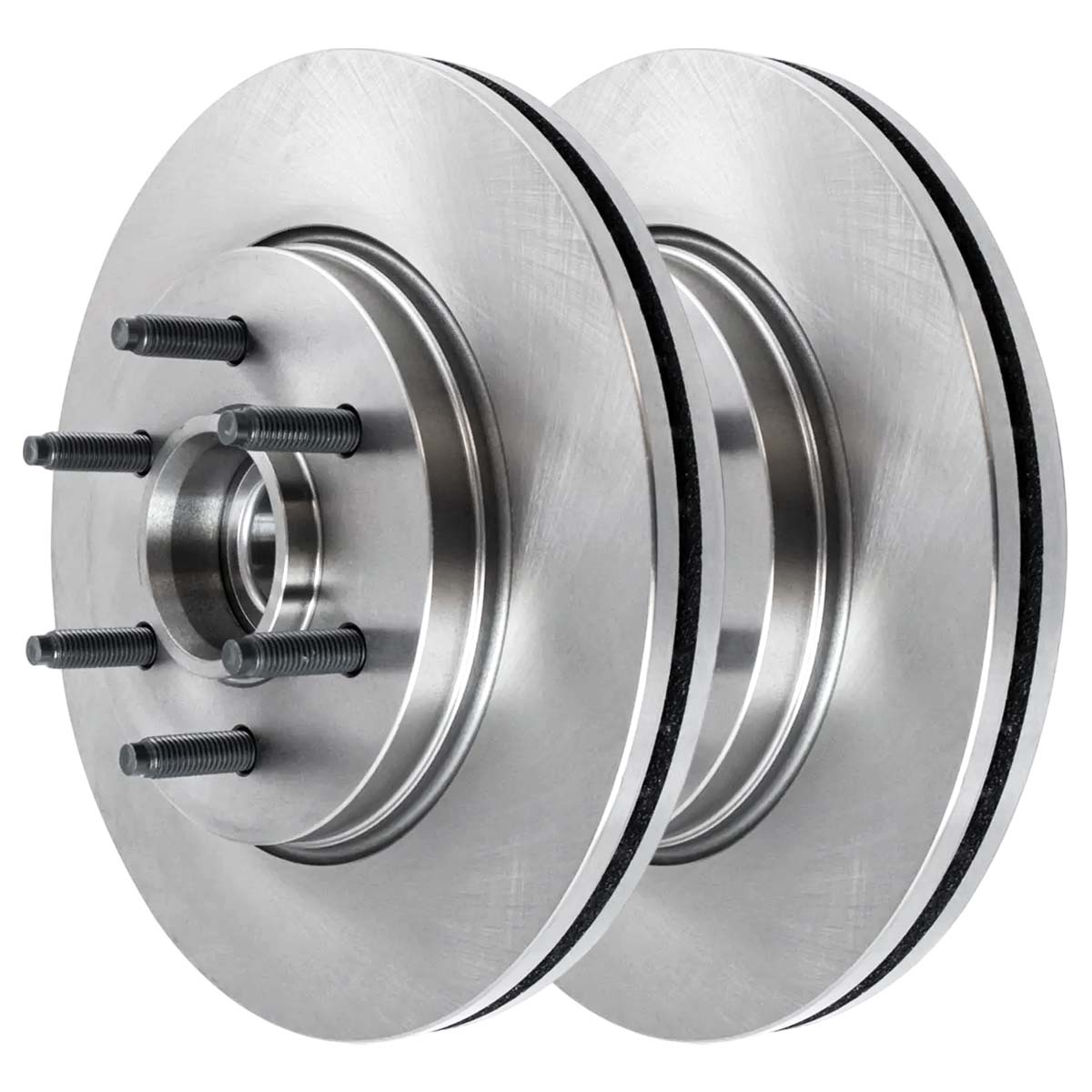 Prime Choice Auto Parts R65036PR Front Pair 2 Brake Rotors 5 Stud