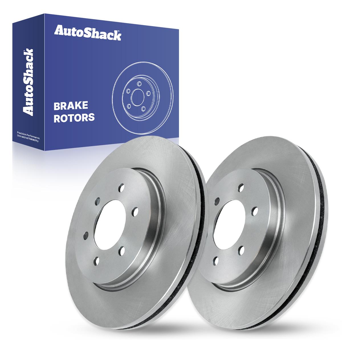 Auto Shack R64109PR Front Disc Brake Rotor Pair RWD 6 Stud eBay