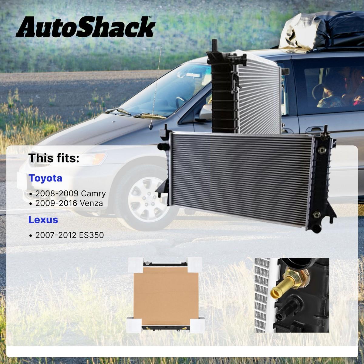 Aluminum Radiator for 1" Thick CoreTowing Package 20072012 Lexus