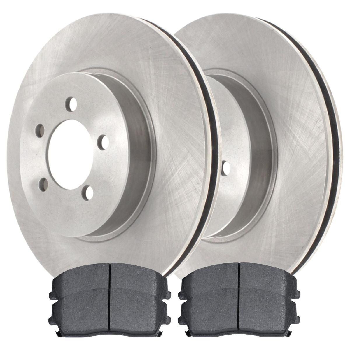 Front Rotors Metallic Pads for 2006 2011 2012 2013 Dodge Charger 2011
