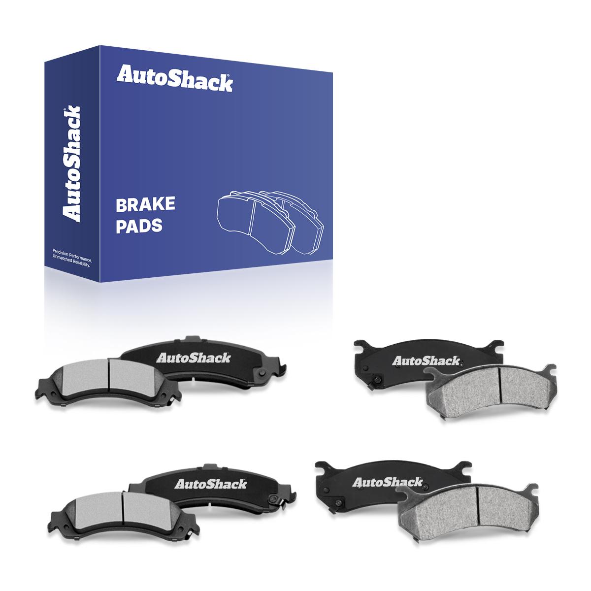 Front and Rear Ceramic Brake Pads for 20032005 2006 Chevrolet